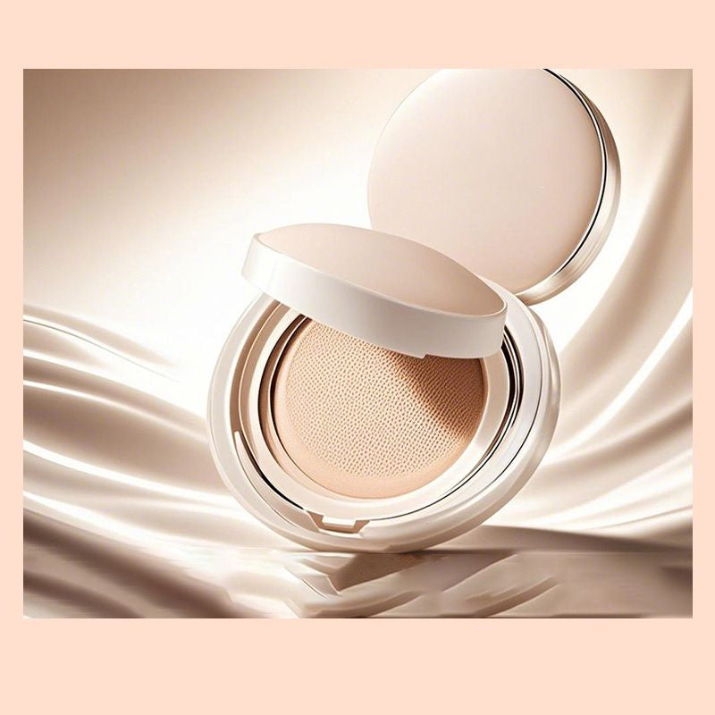 Air cushion foundation, BB cream with long-lasting coverage that does not smudge; suitable for oily skin types, providing a natural and comfortable wear