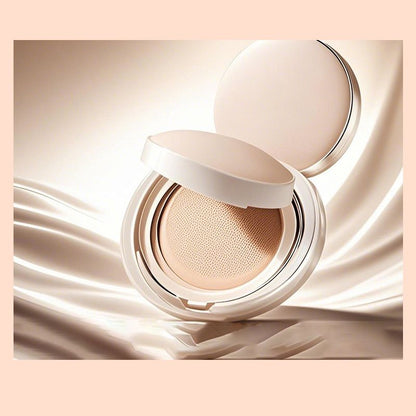 Air cushion foundation, BB cream with long-lasting coverage that does not smudge; suitable for oily skin types, providing a natural and comfortable wear