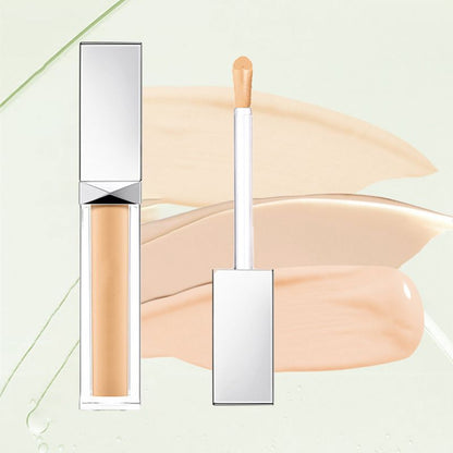 Corrective concealer that provides natural coverage without caking, offers a fresh, long-lasting effect, and effectively hides pores