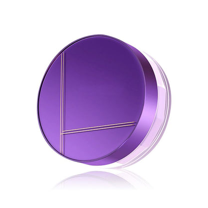 Water-resistant powder with long-lasting oil-control and non-shaking effect. Suitable for dry skin, offering a matte finish and stable makeup