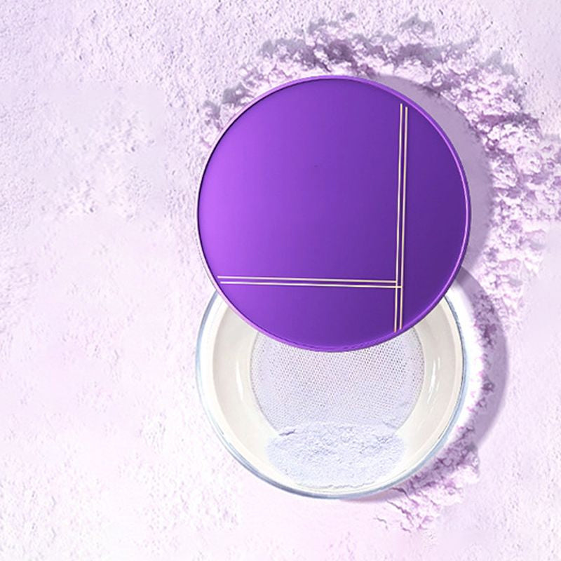 Water-resistant powder with long-lasting oil-control and non-shaking effect. Suitable for dry skin, offering a matte finish and stable makeup