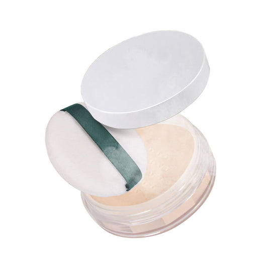 Set-in makeup: Airborne powder, loose powder, compact powder – lightweight, comfortable to wear, long-lasting, and oil-controling