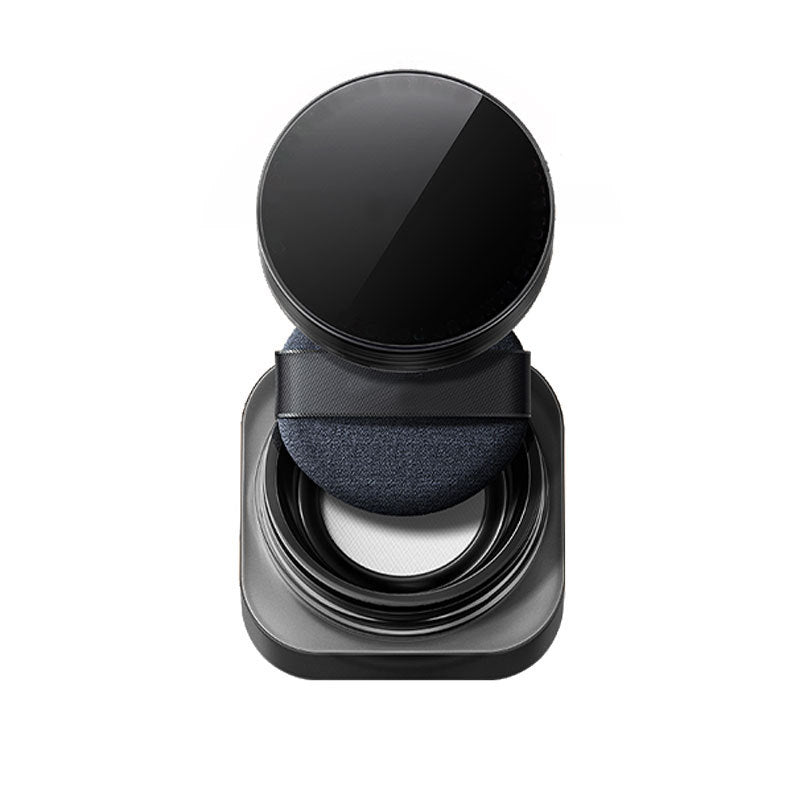 Black Magnetic Powder with Honey Finish: Oil-control, long-lasting makeup, waterproof, smudge-resistant, and provides a matte finish for oily skin