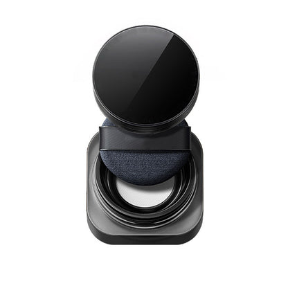 Black Magnetic Powder with Honey Finish: Oil-control, long-lasting makeup, waterproof, smudge-resistant, and provides a matte finish for oily skin