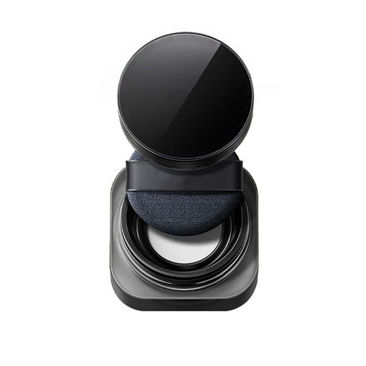 Black Magnetic Powder with Honey Finish: Oil-control, long-lasting makeup, waterproof, smudge-resistant, and provides a matte finish for oily skin