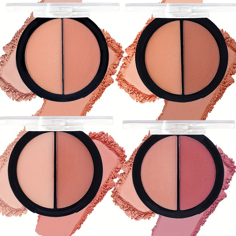 Fashionable Waterproof Two Tone Blush