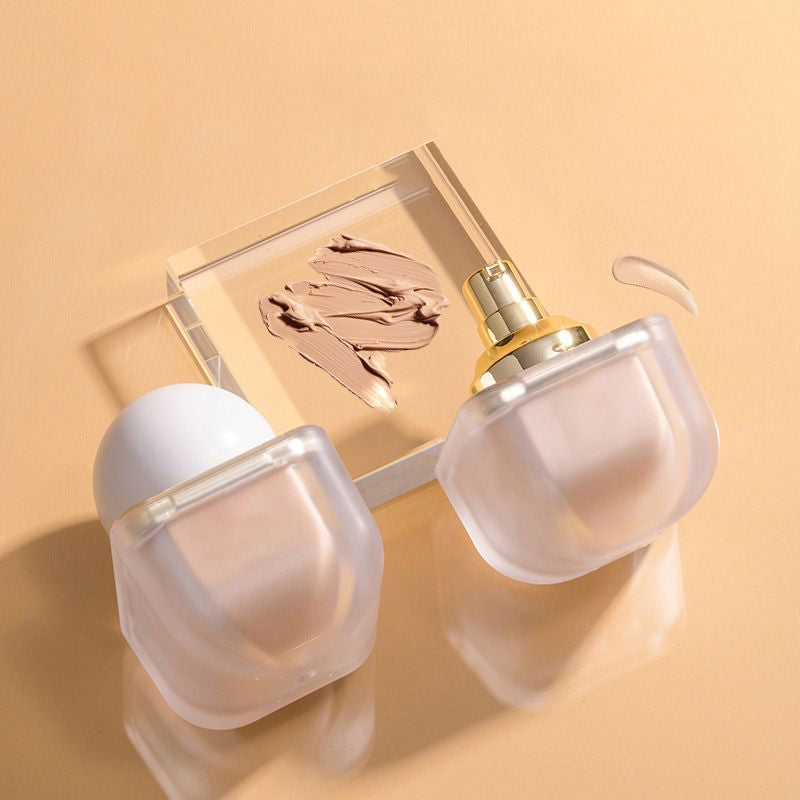 Moisturizing, water-resistant foundation for cosmetics