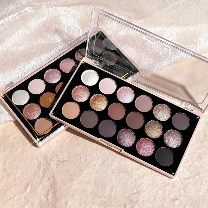 18-color Waterproof Long-Wearing Matt Eyeshadow Palette