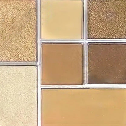 7-color eyeshadow palette with non-smudging, easy application, pearlescent and matte shades