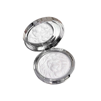 Lion Ginger Highlighting Mineral Powder for Contouring and Brightening the Face, with Shimmer Effect on the Nasal Areas