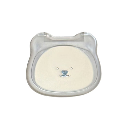 Matte highlight powder for natural contouring, brightening, and creating a three-dimensional look with low saturation for a bare-faced look