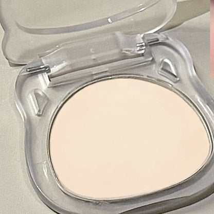 Matte highlight powder for natural contouring, brightening, and creating a three-dimensional look with low saturation for a bare-faced look