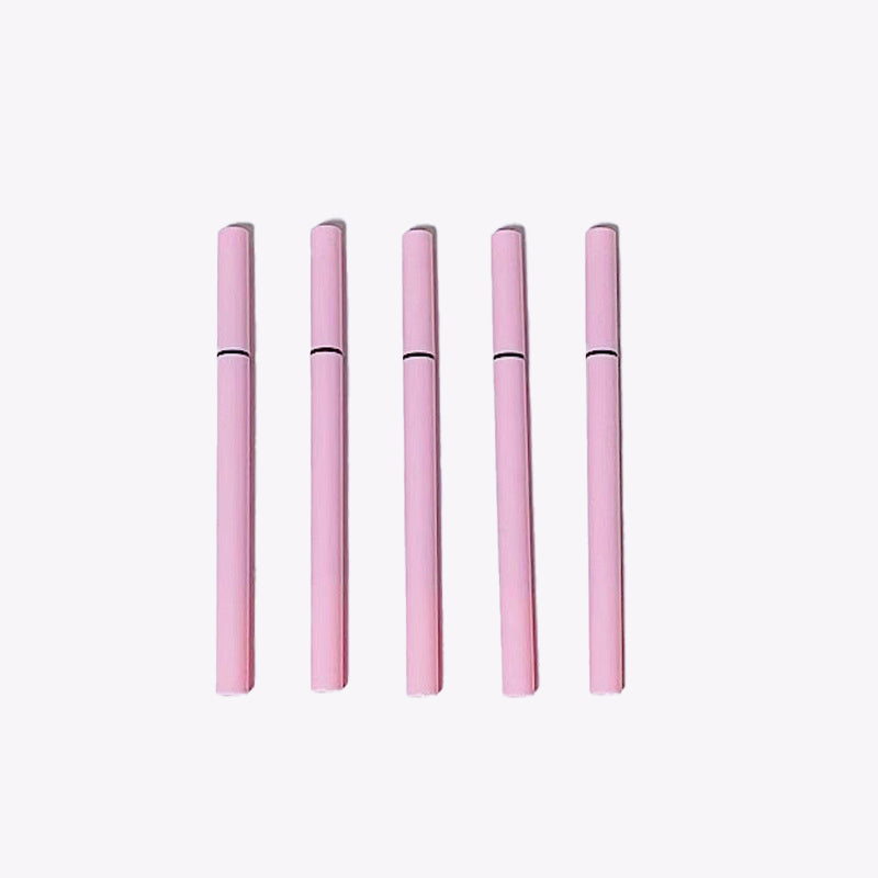 Pink waterproof and sweat-resistant long-lasting, smudge-free ultra-fine eyeliner pen