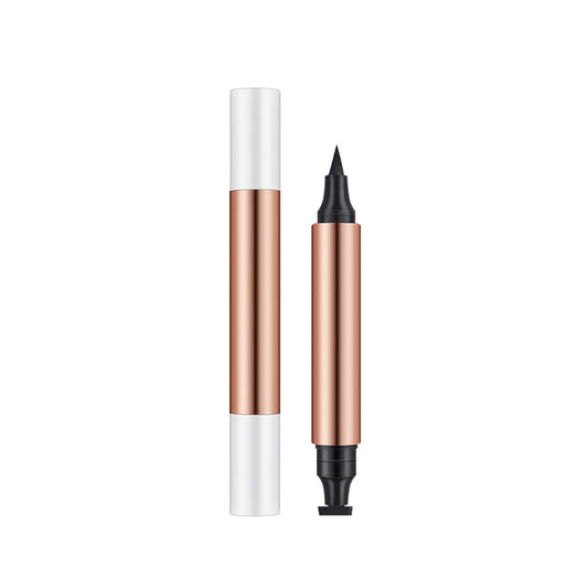 Patterned Eyeliner Pen with Long-Lasting Waterproof Effect and Decorative Corners