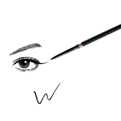 Monochromatic, long-lasting, waterproof, smudge-resistant eyeliner gel pen