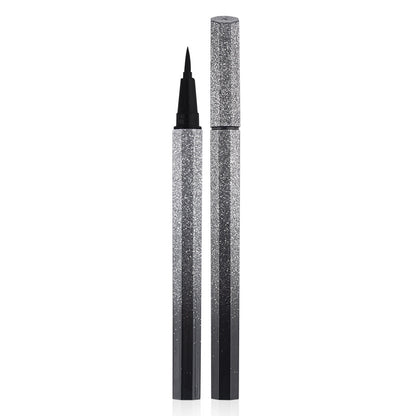 Starry Gradient, Non-blurring, Waterproof, Sweat-resistant, Black Long-wearing Eyeliner