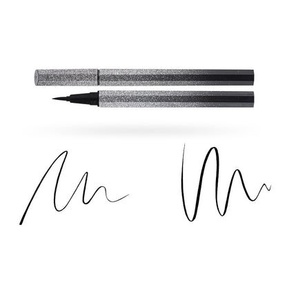 Starry Gradient, Non-blurring, Waterproof, Sweat-resistant, Black Long-wearing Eyeliner
