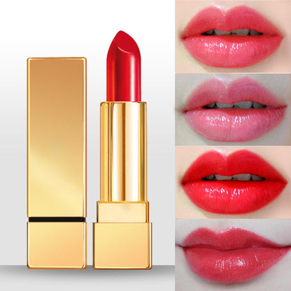Velvet non-stick cup black and gold tube matte unisex lipstick