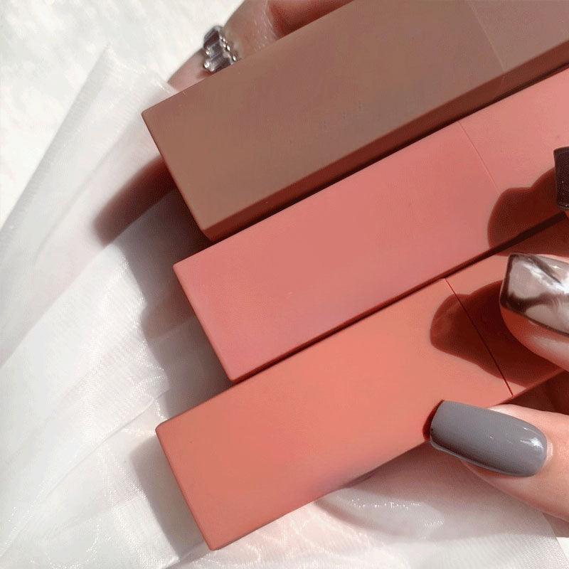High-end five-color luxury bag and lipstick set, moisturizing, long-lasting, soft matte makeup set
