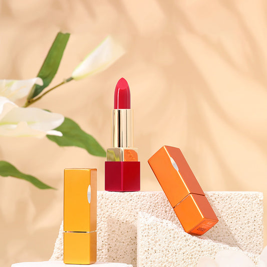 Color-changing lipstick, long-lasting, moisturizing, reduces lip lines, a great lipstick for students.