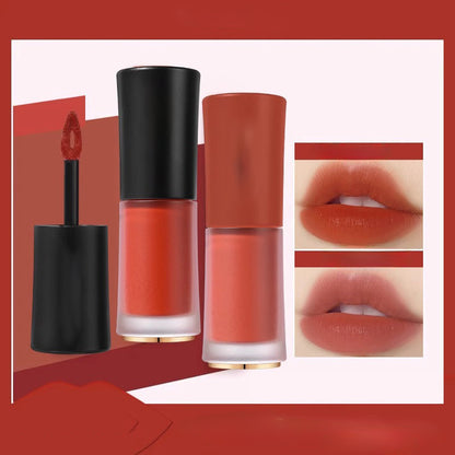 Small waist lip gloss lipstick sample set, brand's bare face set, lipstick that doesn't transfer, affordable for female students.