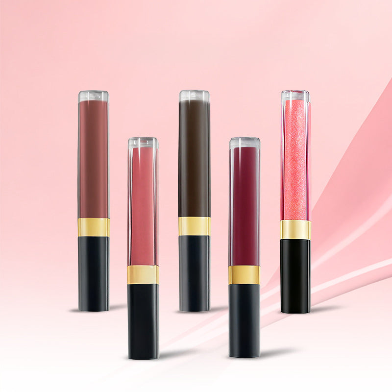Watery, moisturizing, waterproof, long-lasting, luxurious makeup, European and American cross-border mirror lip gloss