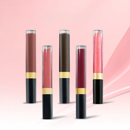 Watery, moisturizing, waterproof, long-lasting, luxurious makeup, European and American cross-border mirror lip gloss