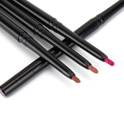 Matte lip liner, twist-up, waterproof, multi-functional lipstick pen