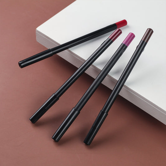 This lip liner can also be used as an eyeliner; it's a multi-purpose lead-free makeup pencil with a matte finish and comes with a case.
