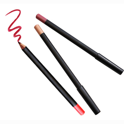 This lip liner can also be used as an eyeliner; it's a multi-purpose lead-free makeup pencil with a matte finish and comes with a case.