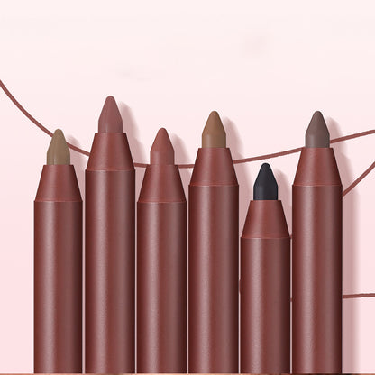 Lip liner, lipstick pencil, waterproof, long-lasting, non-stick, matte finish, women's lip liner.