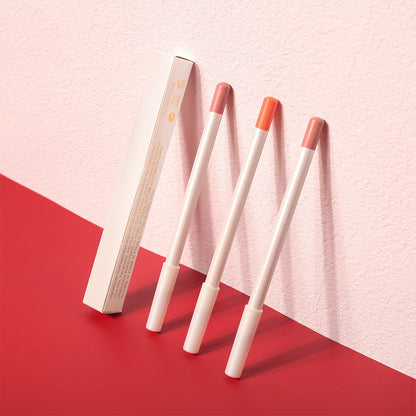 Lip liner can be used as eyeliner; multi-purpose lead-free makeup pencil.