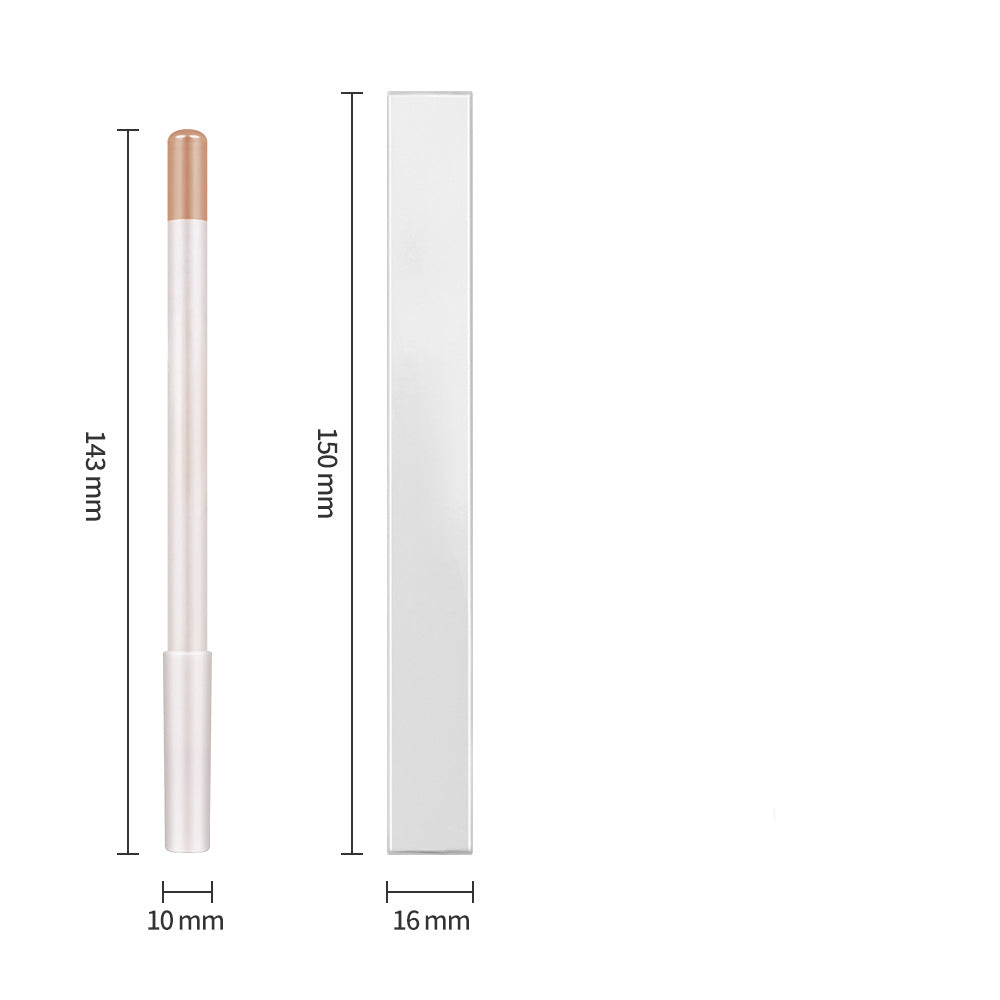 Lip liner can be used as eyeliner; multi-purpose lead-free makeup pencil.