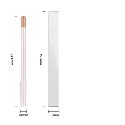 Lip liner can be used as eyeliner; multi-purpose lead-free makeup pencil.