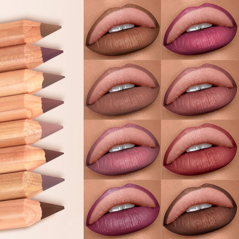 Matte lip liner, lipstick liner, export cosmetic nude lipstick pencil