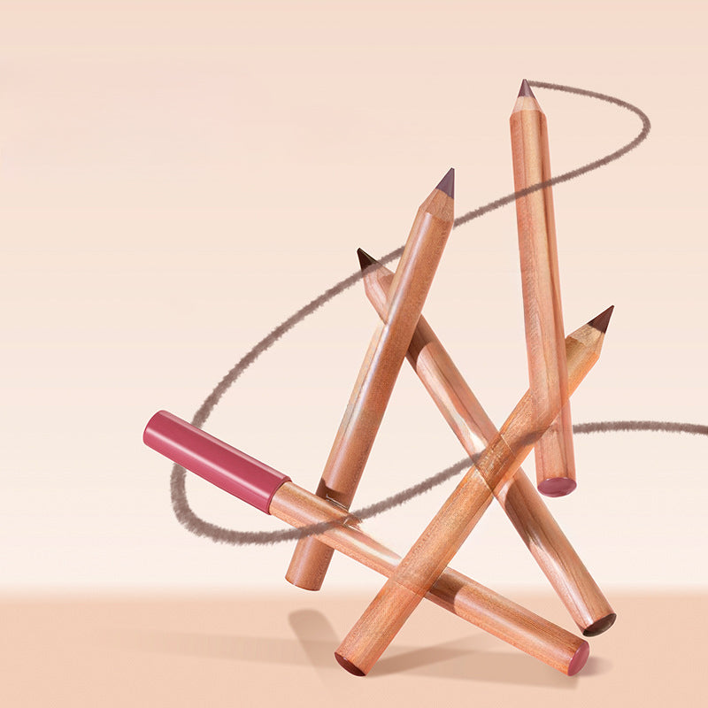 Matte lip liner, lipstick liner, export cosmetic nude lipstick pencil