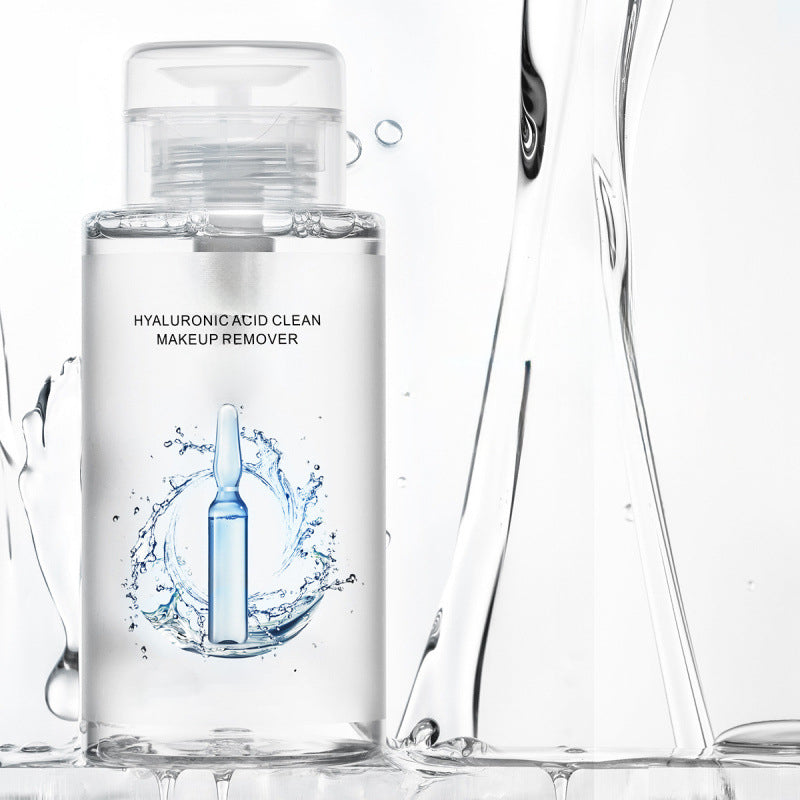 Hyaluronic Acid Cleansing Water, Gentle Moisturizing and Deeply Cleansing, Pump-Type Cleansing Liquid, 300ml