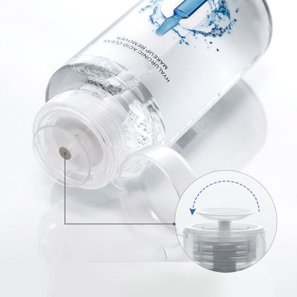 Hyaluronic Acid Cleansing Water, Gentle Moisturizing and Deeply Cleansing, Pump-Type Cleansing Liquid, 300ml