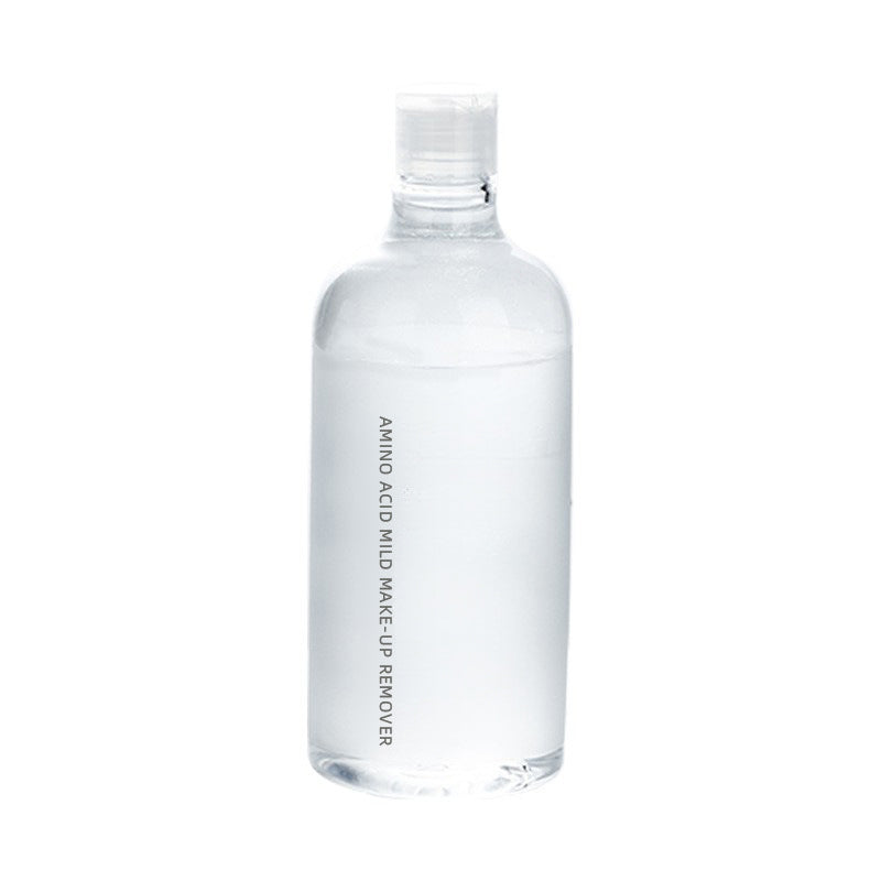 Makeup remover for eyes, lips, and face – 3-in-1 for deep cleansing, gentle and non-irritating, large bottle (500ml)