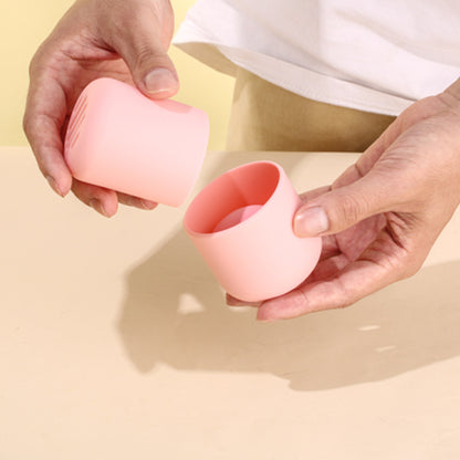 Makeup sponge silicone storage bag, portable case, dustproof and breathable sponge cushion puff storage bag