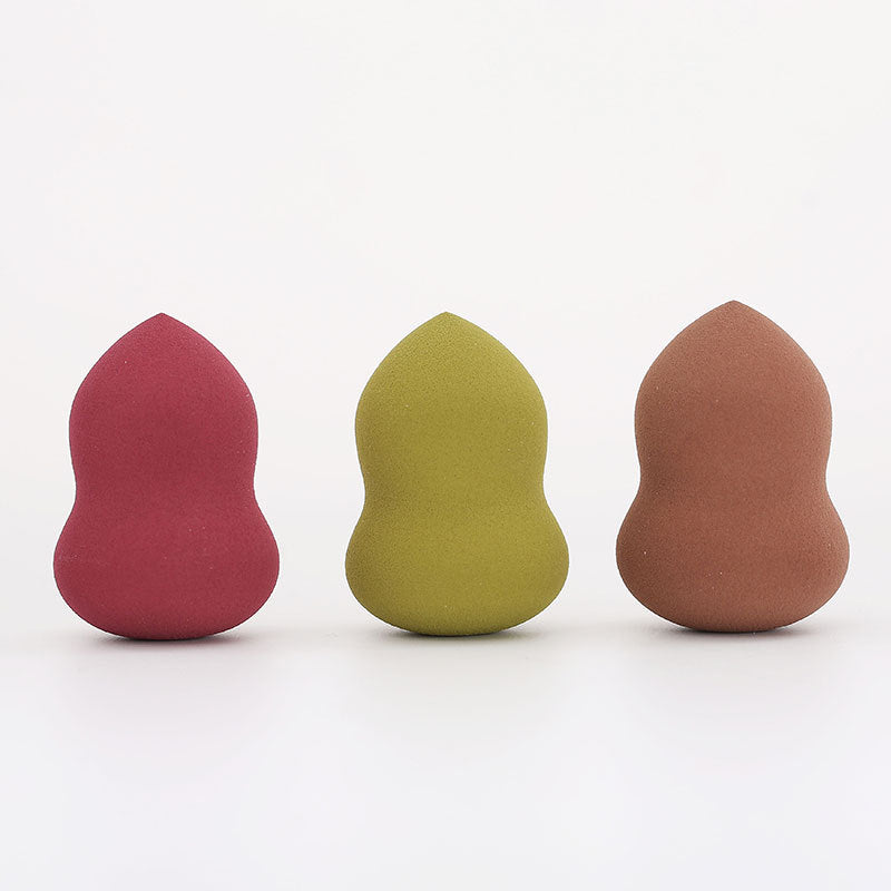 Super soft beauty sponge, doesn't absorb too much powder. Gourd-shaped, teardrop-shaped, slanted cut, mixed random beauty sponge/puff/makeup sponge.