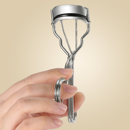 Sunflower Eyelash Curler, Stainless Steel Eyelash Curler, Pearl White Wide Angle, Natural Curling Eyelash Curler, Makeup Tool