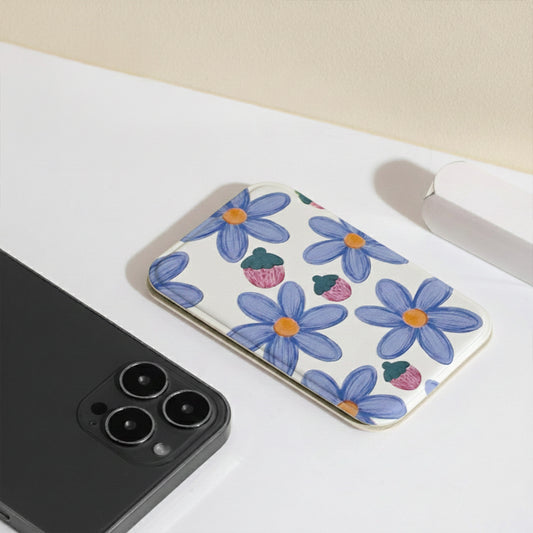 Cute folding mini makeup mirror, suitable for student dormitories, women, portable, home use, desktop mirror