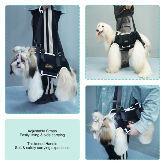 Dog Full Body Lifting Harness with Reflective Straps