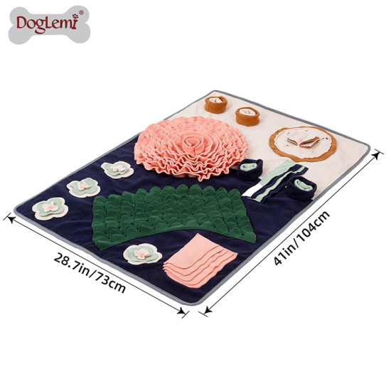 Decompression Dinner Table Dog Snuffle Mat