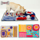 DOG Slow Feeder Toys Color DOG Sniffing Mat