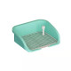 Splash-proof Half-fenced Dog Toilet