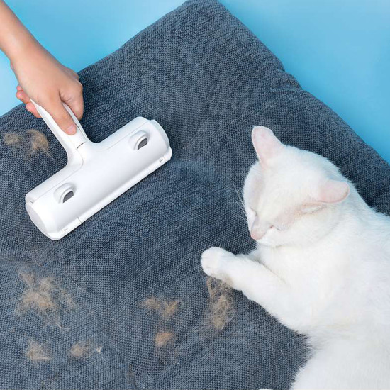 Dog Rotary Roller Hair Remover Sticky Brush